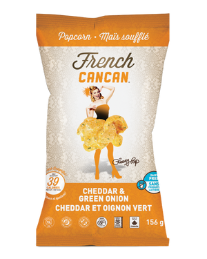 Cheddar et Oignon Vert 156g