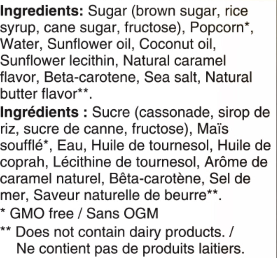 Caramel Salé French Cancan Popcorn