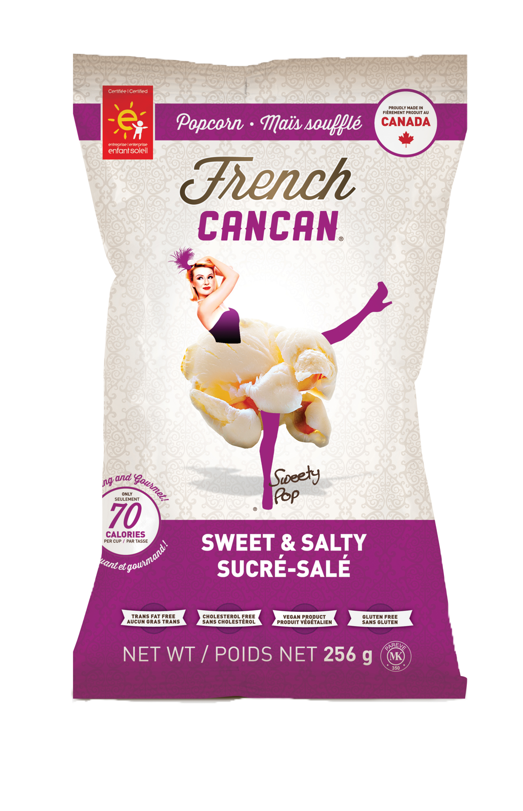 SucréSalé (256g) French Cancan Popcorn
